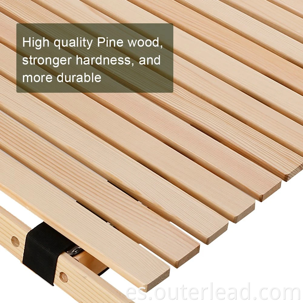 Tabla rectangular plegable de madera de pino 90x60 cm de tamaño mediano